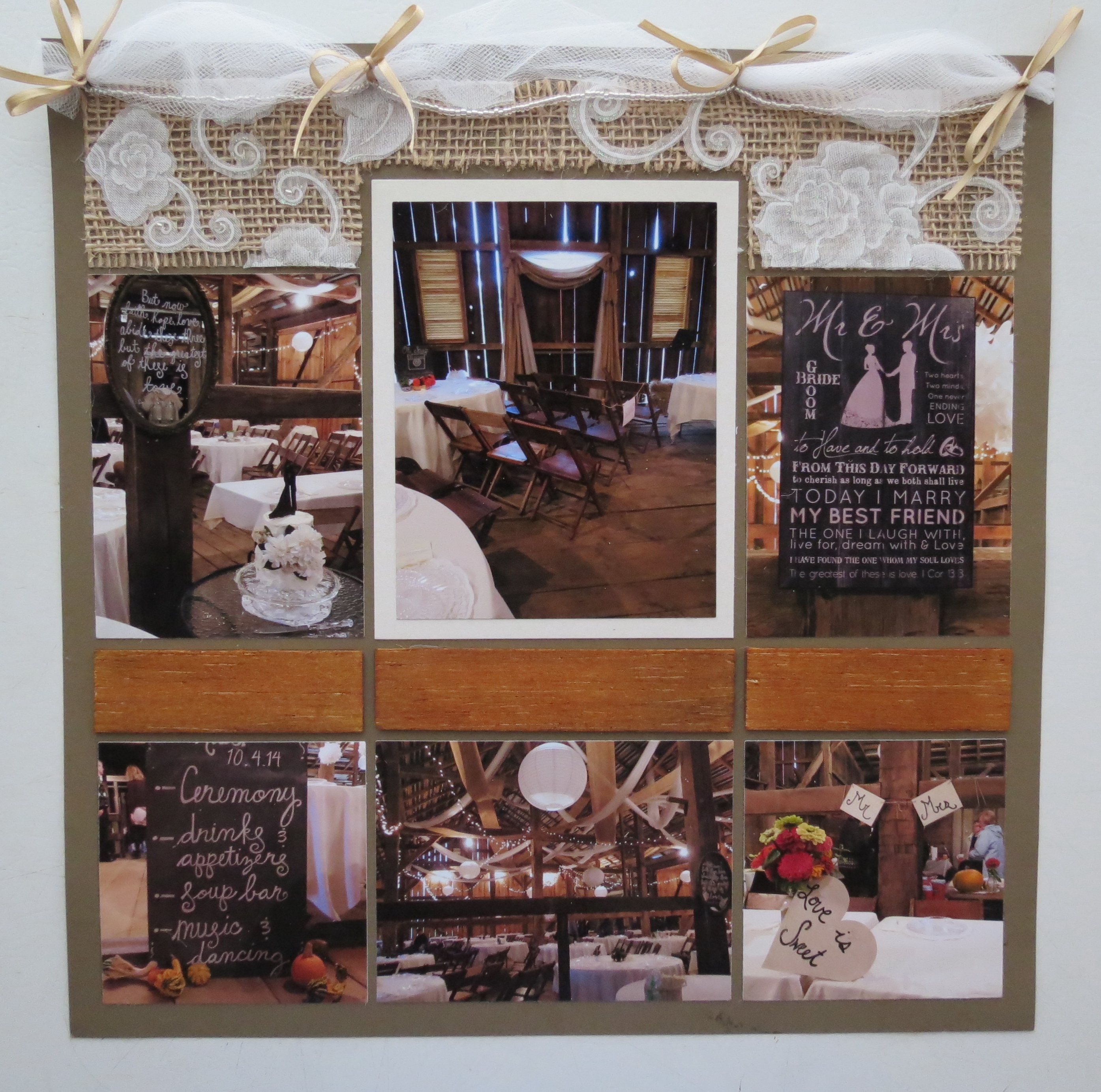 Wedding Scrapbook Tips - Mosaic Moments Page Layout System
